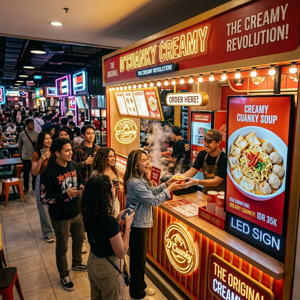 Cara Daftar Franchise Cuanki Creamy Viral D'Cuanky: Modal Kecil, Cepat Balik Modal!