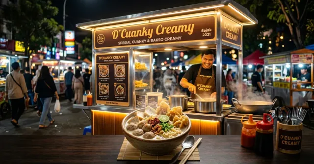 Waralaba Bakso Cuanki Gerobakan Cepat Untung